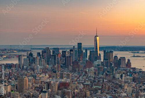 Lower Manhattan Sunset