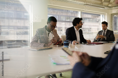 Business people in conference room meeting