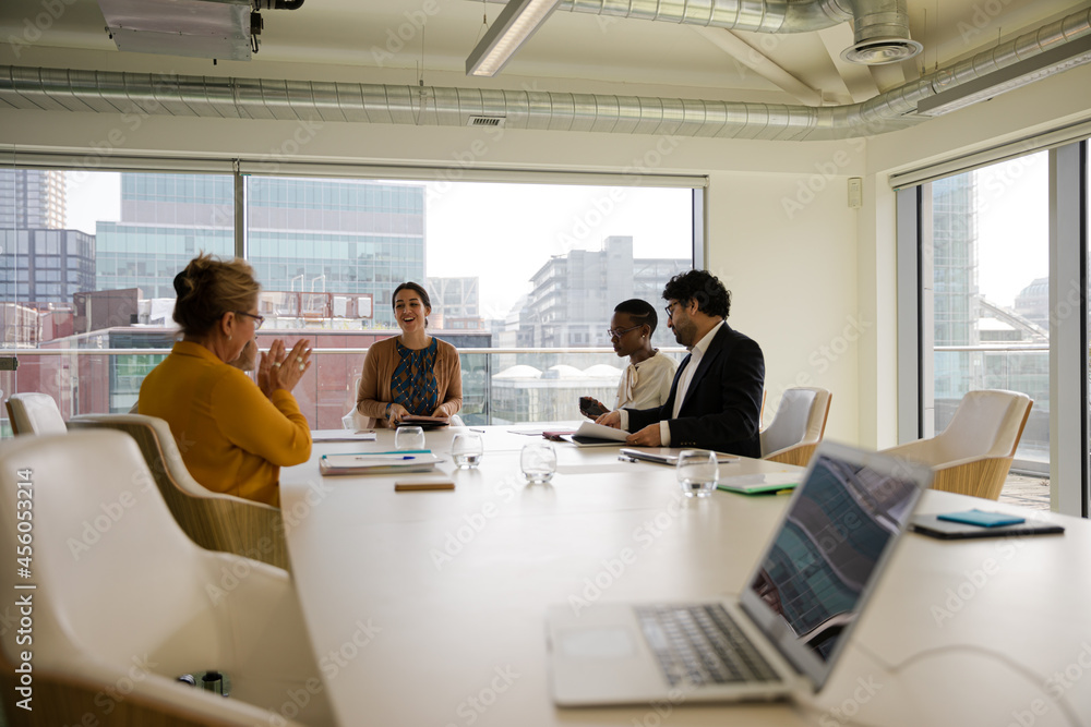Business people in conference room meeting Business people in conference room meeting