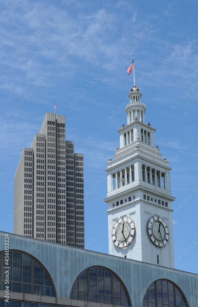 Ferry Building Clock Tower, San Francisco, California
