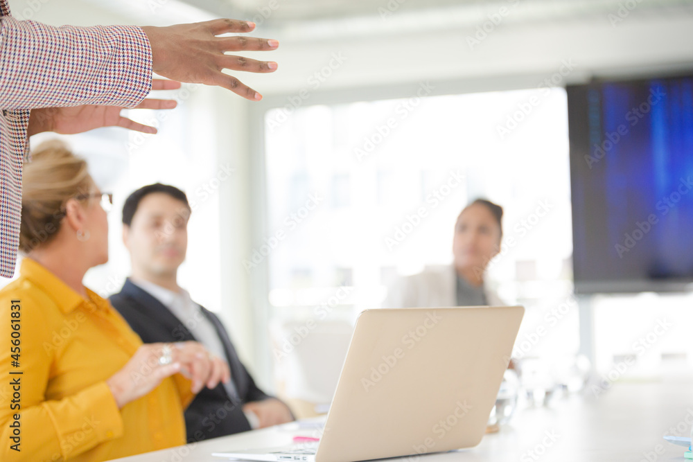 Business people in conference room meeting Business people in conference room meeting