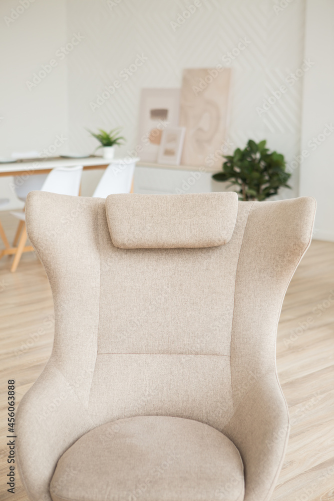 Fototapeta premium armchair in the room, modern interior