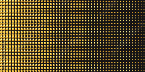 Golden luxury background with beads. Vector illustration.