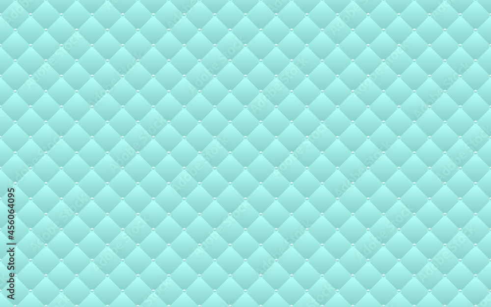 Fototapeta premium Blue luxury background with blue beads. Vector illustration. 