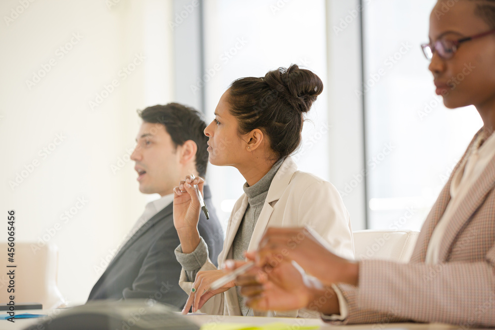 Business people in conference room meeting Business people in conference room meeting