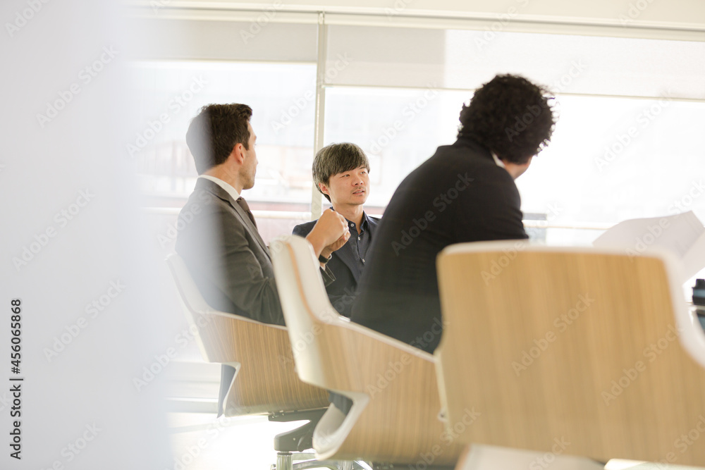 Business people in conference room meeting Business people in conference room meeting