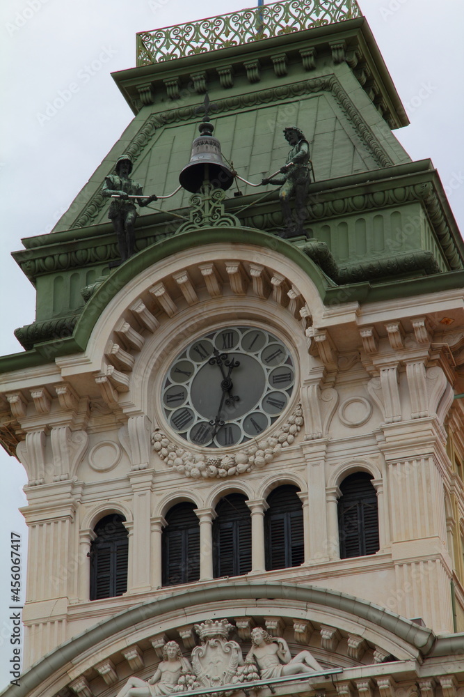 Fototapeta premium Urban view of Trieste, Italy