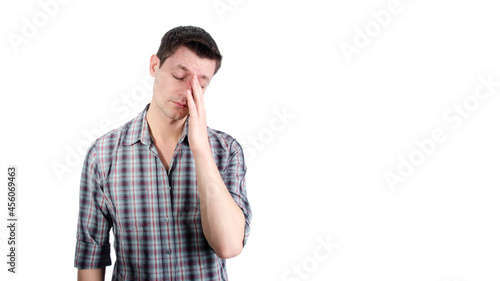 Obraz na plátne Headache and migraine. Health problems.