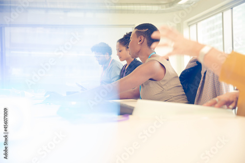 Business people in conference room meeting