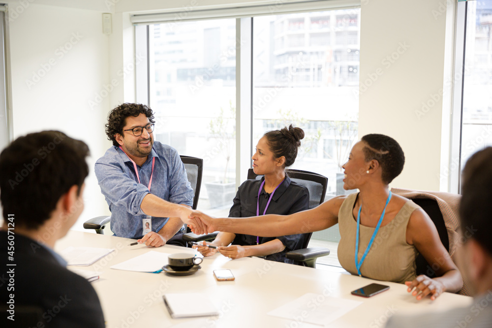 Business people in conference room meeting Business people in conference room meeting