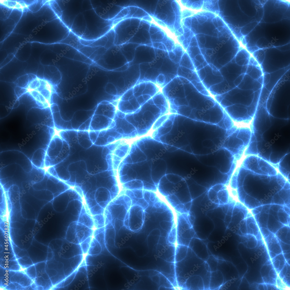 Colorful glowing vibrant lightning electricity storm seamless texture.  Light blue bright digital background. Thunder lightning pattern Stock  Illustration | Adobe Stock