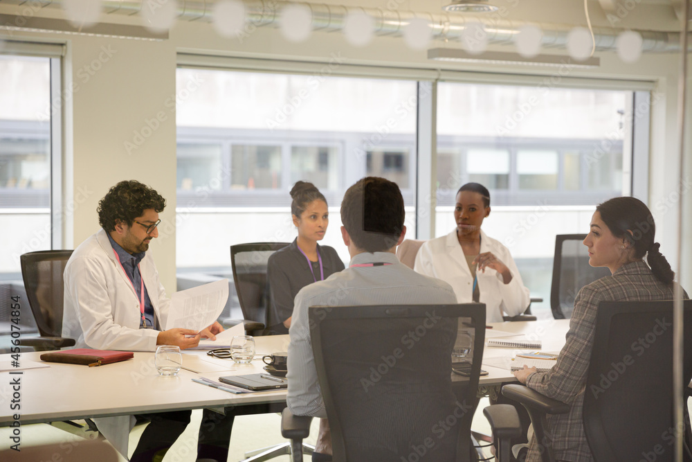 Business people in conference room meeting