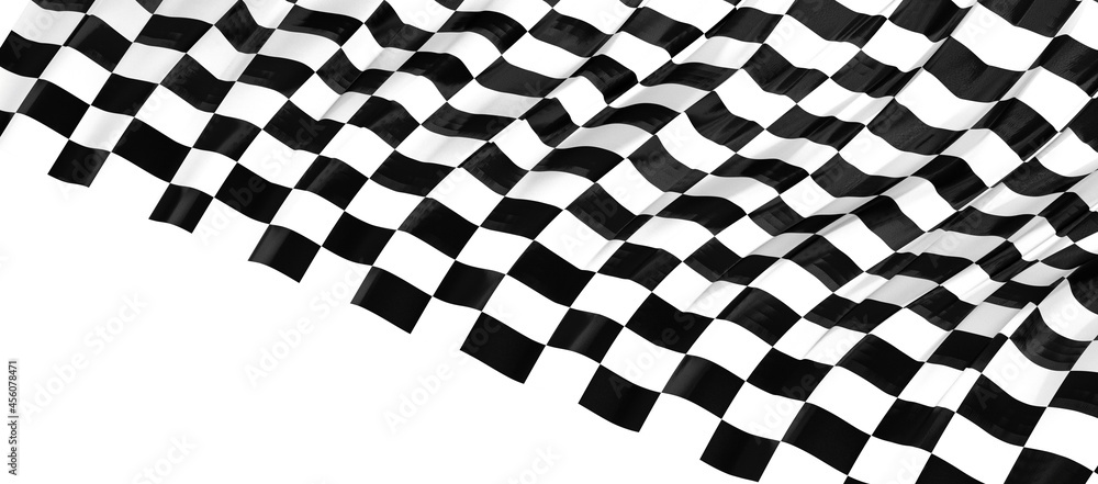 Obraz premium finish race sport 3d champion winner