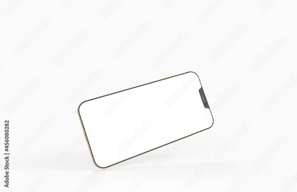 realistic smartphone template mockup for user experience presentation. Stylish concept design for websites, applications and landing pages. 3d realistic smartphone template mockup for user experience presentation. Stylish concept design for websites, applications and landing pages. 3d