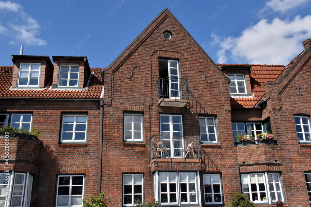 Backsteinhaus im Zentrum von Husum Backsteinhaus im Zentrum von Husum