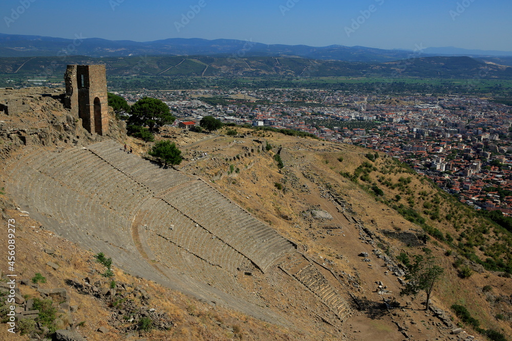 Pergamon, the Acropolis - the steepest ancient theater of the world. It was used for council meetings in the Roman period.
Izmir, Turkey