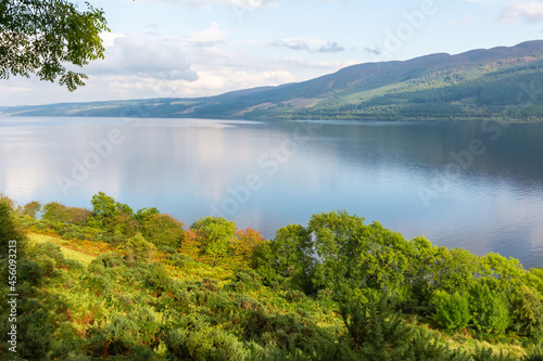 Loch Ness lake in Scotland