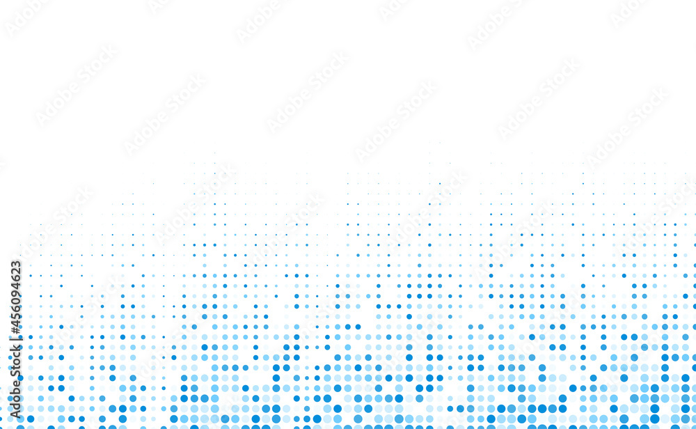Abstract blue halftone dotted background. Abstract blue halftone dotted background.