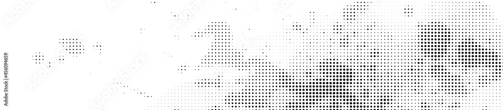 Abstract black halftone dotted spot background. Abstract black halftone dotted spot background.