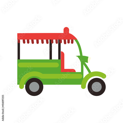 traditional thailand tuk tuk