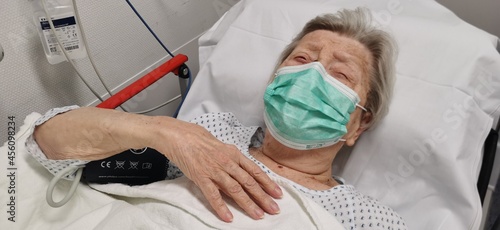 Senior Woman in Hospital 1