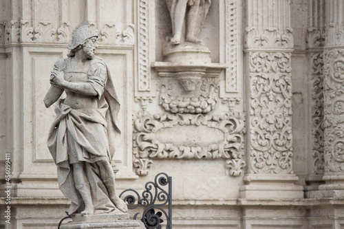 Photography statue of saint peter