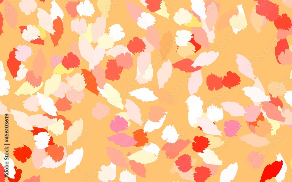 Light Red vector background with abstract shapes. Light Red vector background with abstract shapes.