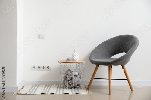 Interior of stylish living ...