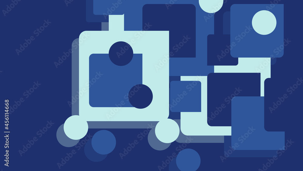 Modern abstract background, minimal covers design. Colorful geometric background, vector illustration in blue and light blue color Modern abstract background, minimal covers design. Colorful geometric background, vector illustration in blue and light blue color