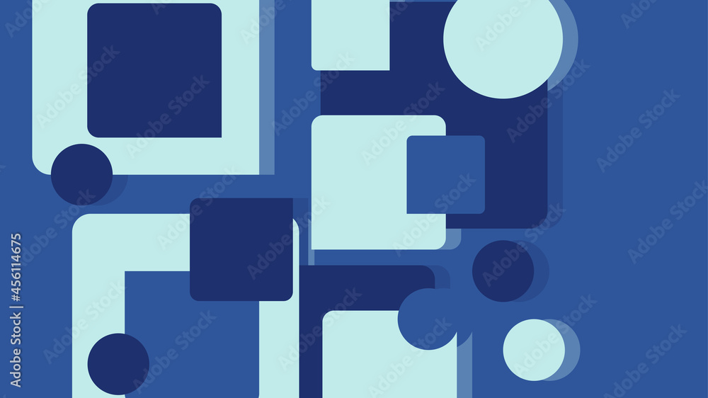 Modern abstract background, minimal covers design. Colorful geometric background, vector illustration in blue and light blue color Modern abstract background, minimal covers design. Colorful geometric background, vector illustration in blue and light blue color
