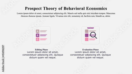 The Prospect theory of behavioural economics is used for investors to understand their biases where losses tend to cause greater emotional impact than the equivalent gain.