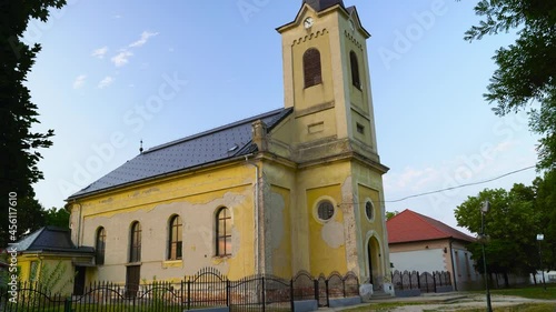 St Mary's Name catholic church in Rákóczifalva, Hungary photo