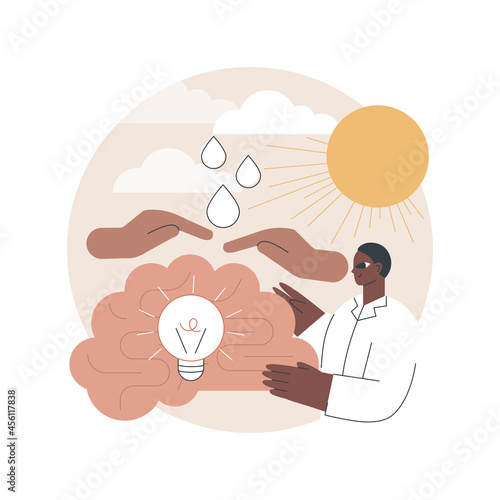 Psychological safety abstract concept vector illustration. Express yourself, negative consequences, status, career and reputation, employee safety, social anxiety, comfort abstract metaphor.