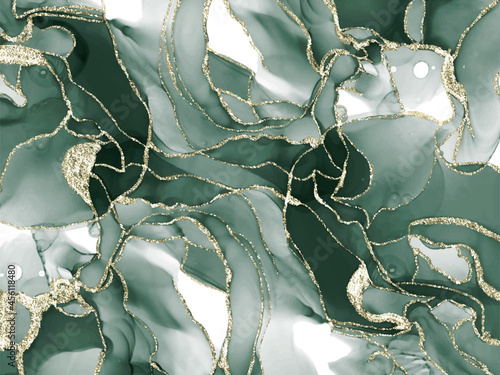 Abstract alcohol ink texture marble style background.