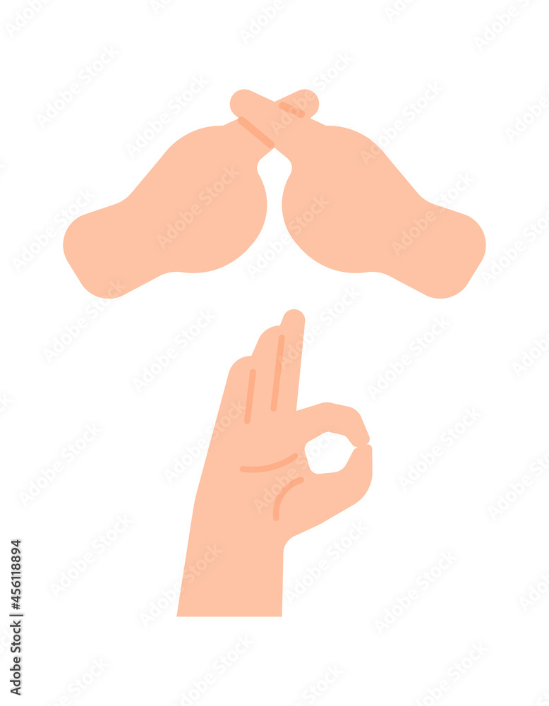 illustration of a hand indicating or gesturing ok and not ok. like and dislike symbols. agree and disagree. cross fingers. element concept. flat cartoon style. vector design illustration of a hand indicating or gesturing ok and not ok. like and dislike symbols. agree and disagree. cross fingers. element concept. flat cartoon style. vector design