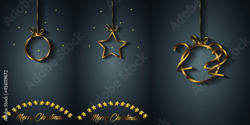 2022 Merry Christmas background for your seasonal invitations, festival posters, greetings cards. 