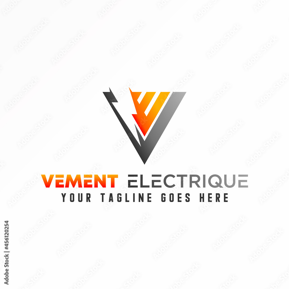 Letter or word VE or EV font in triangle with power or electric icon image graphic icon logo design abstract concept vector stock. Can be used as a symbol related to initial or energy Letter or word VE or EV font in triangle with power or electric icon image graphic icon logo design abstract concept vector stock. Can be used as a symbol related to initial or energy