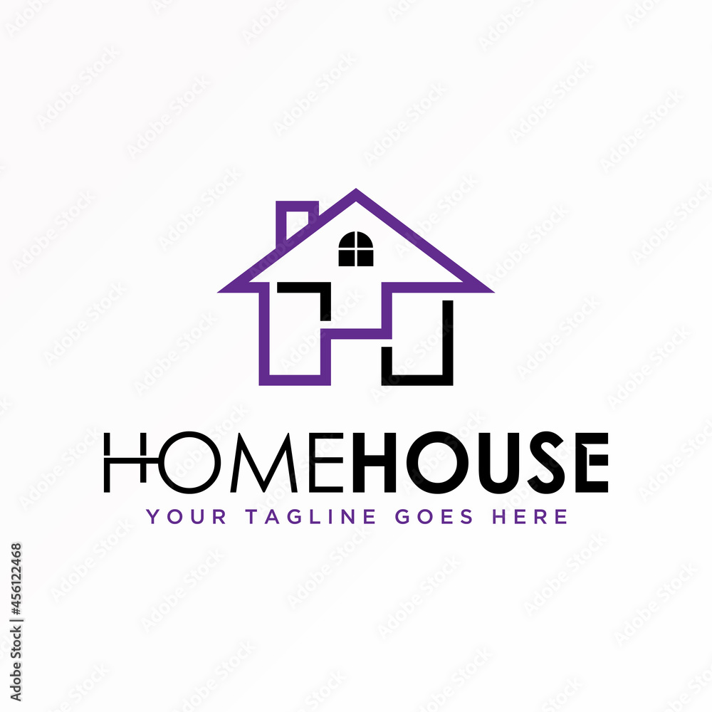 line Home or house in letter or word H font image graphic icon logo design abstract concept vector stock. Can be used as a symbol related to property or initial line Home or house in letter or word H font image graphic icon logo design abstract concept vector stock. Can be used as a symbol related to property or initial