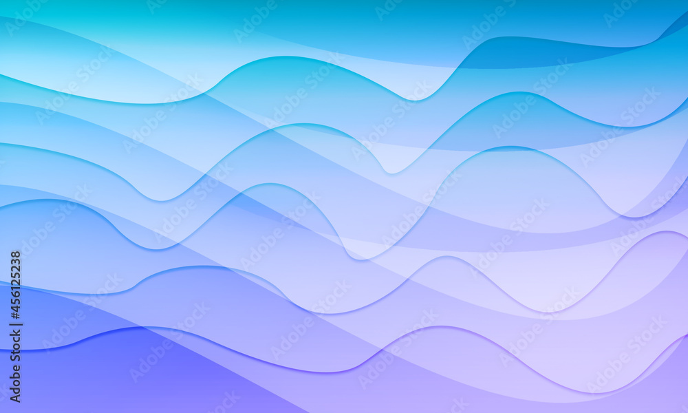 Abstract Wave Pattern Texture Mixed Blue Purple Multi Color For Graphic Background