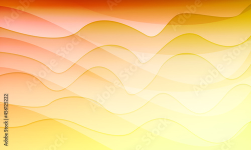 Abstract Wave Pattern Texture Mixed Orange Yellow Multi Color For Graphic Background