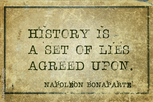 lies agreed Napoleon