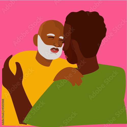 grandpa and grandson 