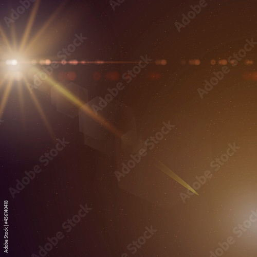 Abstract gold sunburst background vector