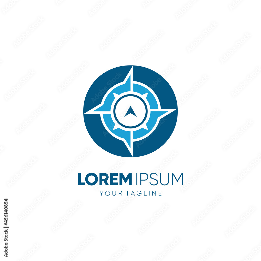 Letter O Compass Logo Design Vector Icon Graphic Emblem Illustration Letter O Compass Logo Design Vector Icon Graphic Emblem Illustration