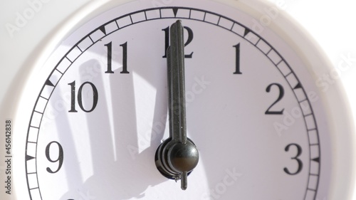 Image with a Clock on the Table