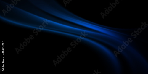 Abstract Dark Blue Velvet Fractal Background