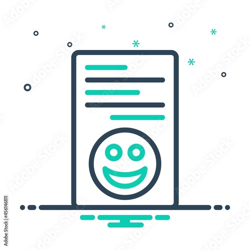 Mix icon for testimonials
