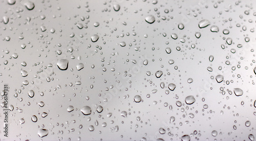 water drops raindrops window white cold