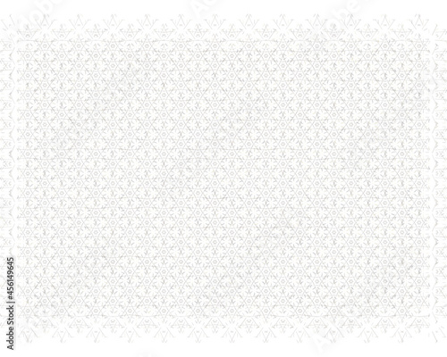 Abstract tablecloth pattern vector background in geometric stars flower shape. Created using AI CS6.