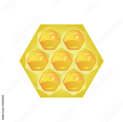 Vector image of the children's game anti-stress drink. The finished image on a white isolated background.